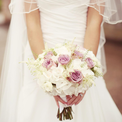 Bride with Flowers